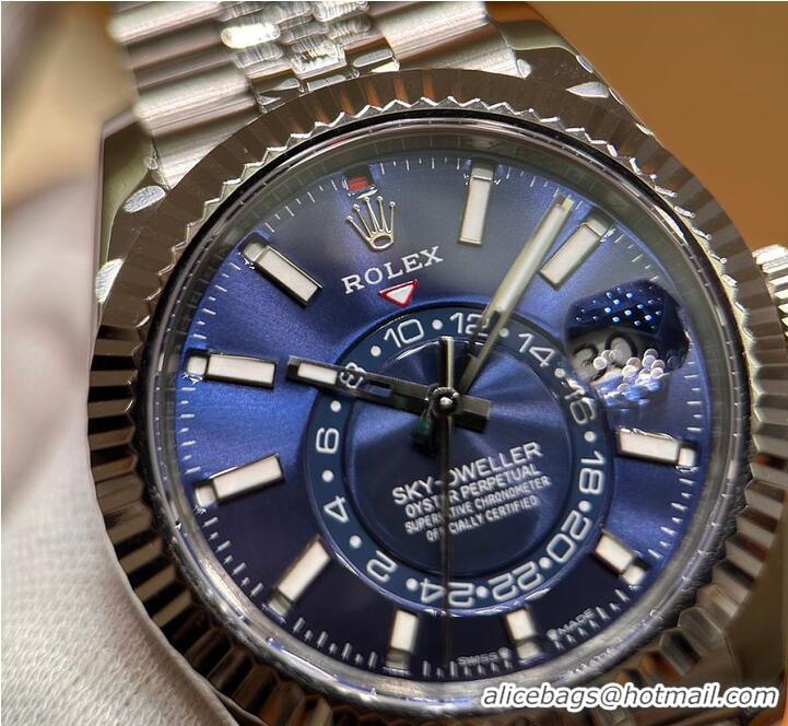 Top Quality Rolex Sky-Dweller Oyster Dial 42 mm Oystersteel And White Gold R1259