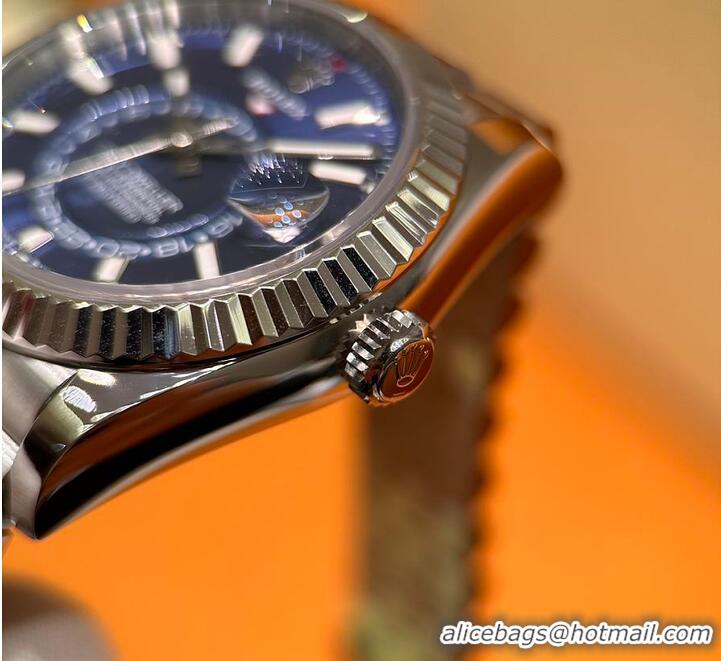 Top Quality Rolex Sky-Dweller Oyster Dial 42 mm Oystersteel And White Gold R1259