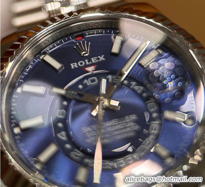Top Quality Rolex Sky-Dweller Oyster Dial 42 mm Oystersteel And White Gold R1259