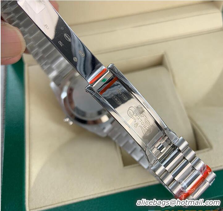 Best Price Rolex Day-Date 40mm Platinum Meteorite Dial and President bracelet R1261