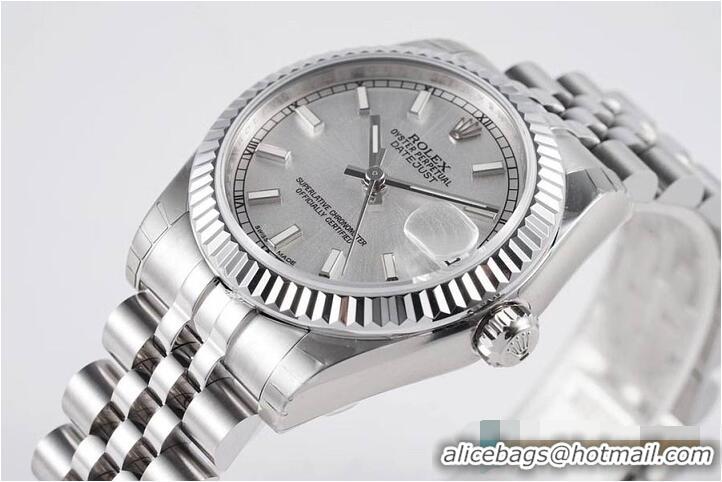 Famous Brand Rolex Lady-Datejust Oyster In Dial 28 mm Oystersteel And White Gold R1262