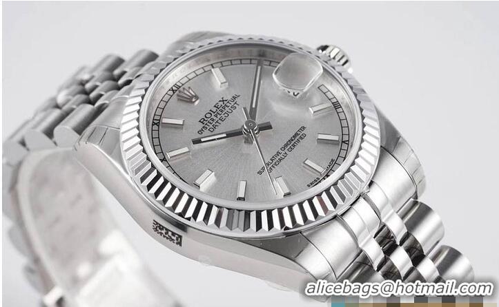 Famous Brand Rolex Lady-Datejust Oyster In Dial 28 mm Oystersteel And White Gold R1262