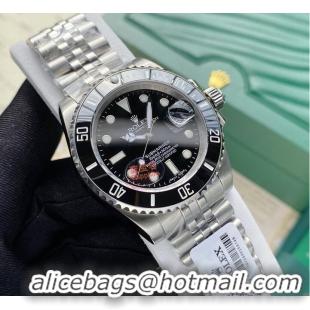Trendy Design Rolex Water Ghost Series Mens Watch Diameter 40mm R1263 White/Black