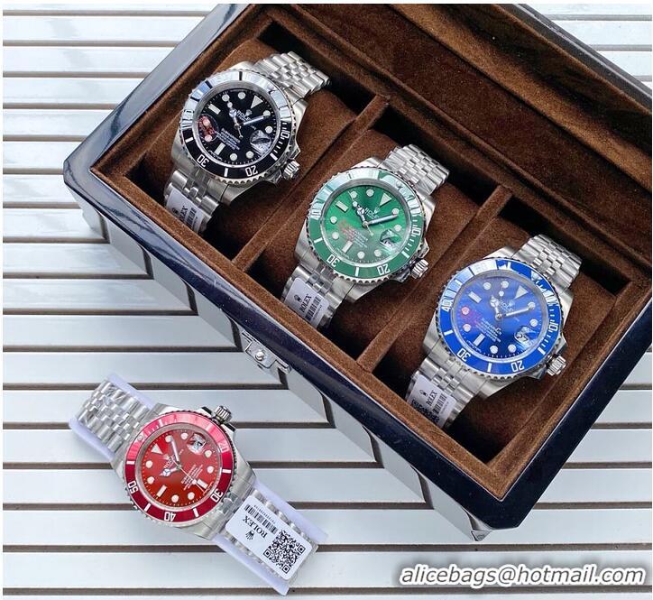 Super Quality Rolex Water Ghost Series Mens Watch Diameter 40mm R1263 Green/White