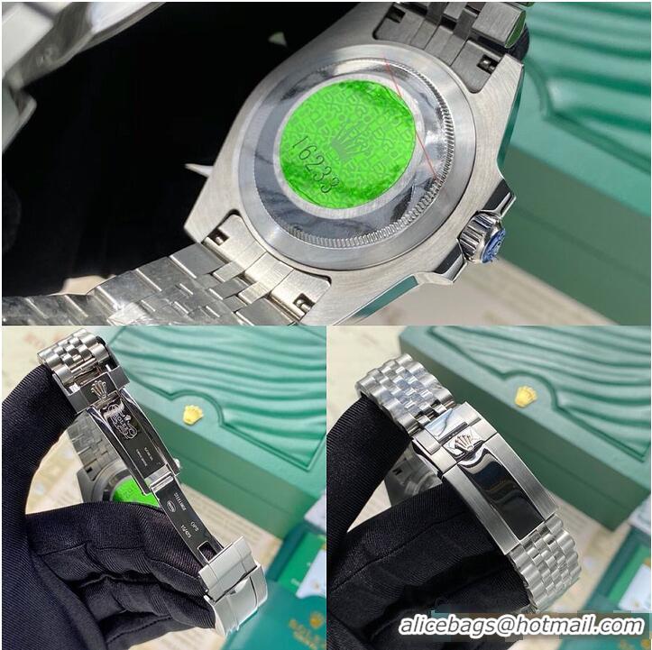 Super Quality Rolex Water Ghost Series Mens Watch Diameter 40mm R1263 Green/White
