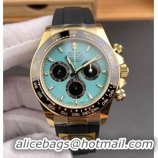 Top Quality Rolex Daytona 40mm Turquoise Dial Watch R1272