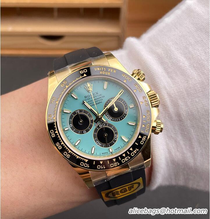 Top Quality Rolex Daytona 40mm Turquoise Dial Watch R1272