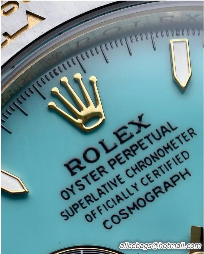 Top Quality Rolex Daytona 40mm Turquoise Dial Watch R1272