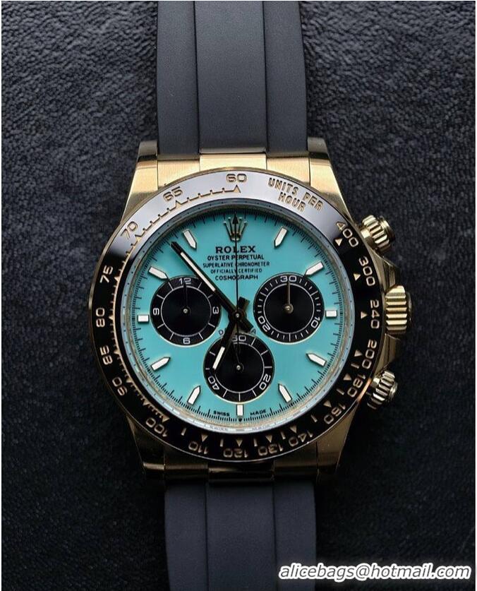Top Quality Rolex Daytona 40mm Turquoise Dial Watch R1272