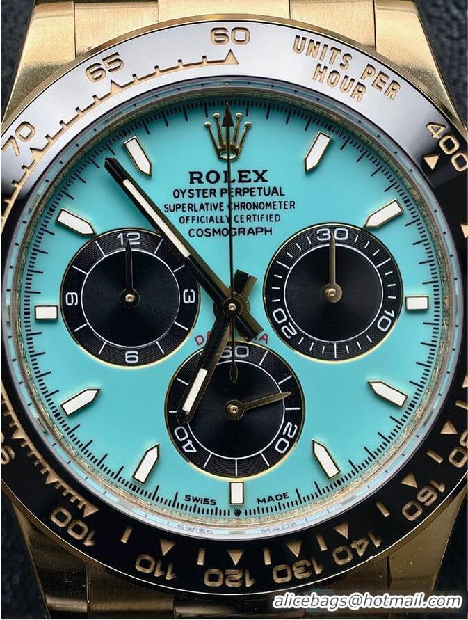 Top Quality Rolex Daytona 40mm Turquoise Dial Watch R1272