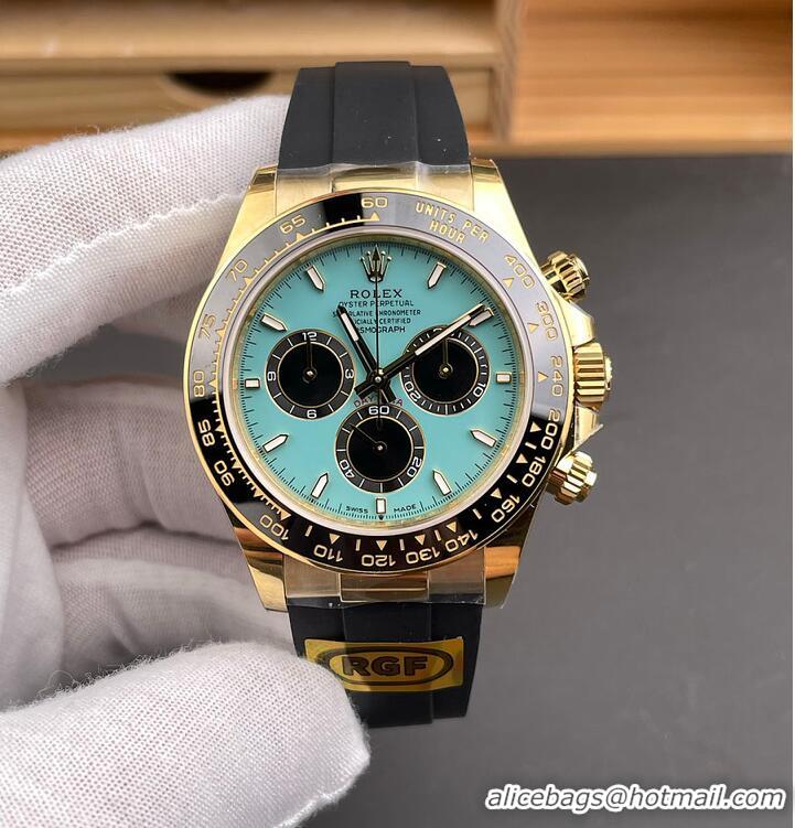 Top Quality Rolex Daytona 40mm Turquoise Dial Watch R1272