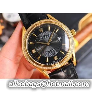 Best Quality Discount Rolex Watch Black And Silver R1274
