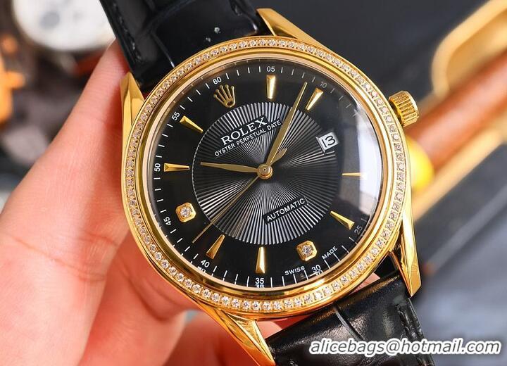 Best Quality Discount Rolex Watch Black And Silver R1274