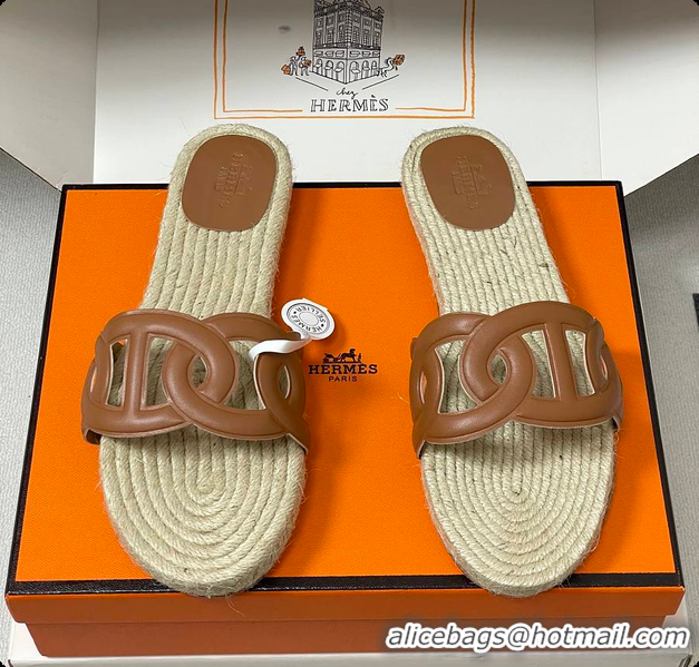 Buy Discount Hermes Famosa Espadrille Naturel 60702406