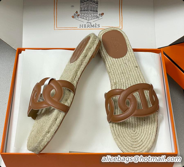 Buy Discount Hermes Famosa Espadrille Naturel 60702406