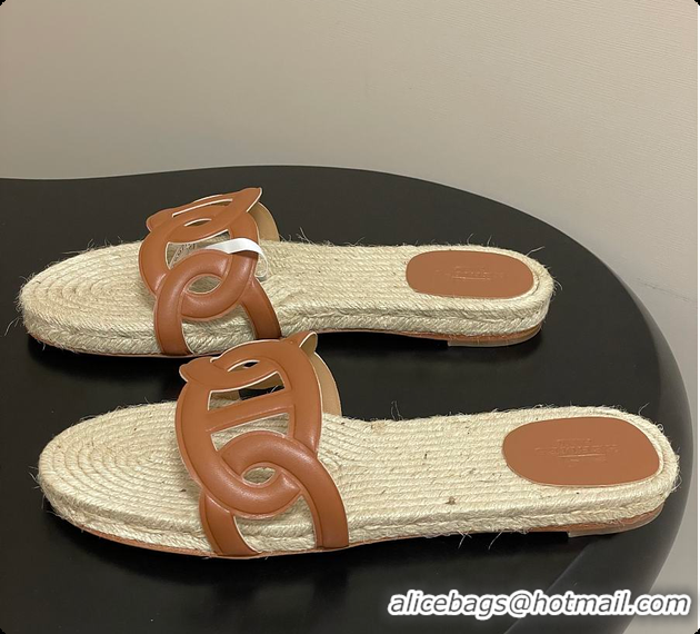 Buy Discount Hermes Famosa Espadrille Naturel 60702406