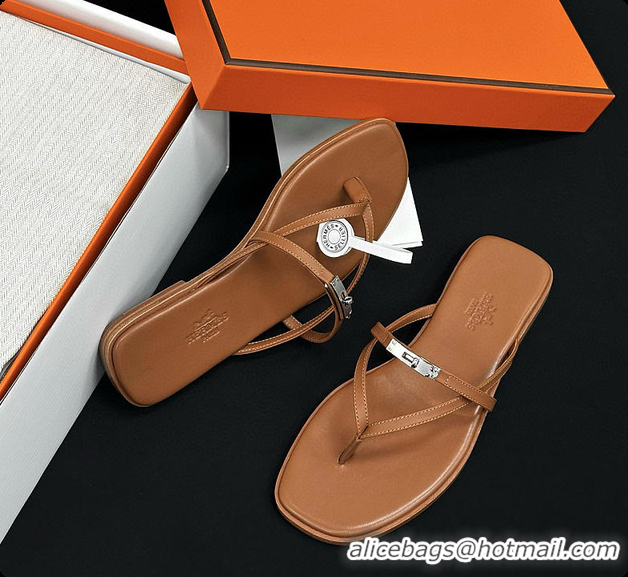 Purchase Hermes Miss Sandal Naturel 60702408