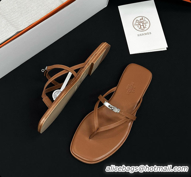 Purchase Hermes Miss Sandal Naturel 60702408