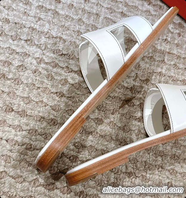 Good Quality Hermes Sandals White 60702409