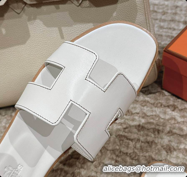 Good Quality Hermes Sandals White 60702409
