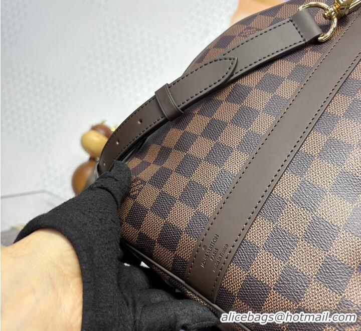 Buy Discount Louis Vuitton Damier Ebene Canvas Keepall Bandouliere 55 Bag N41414