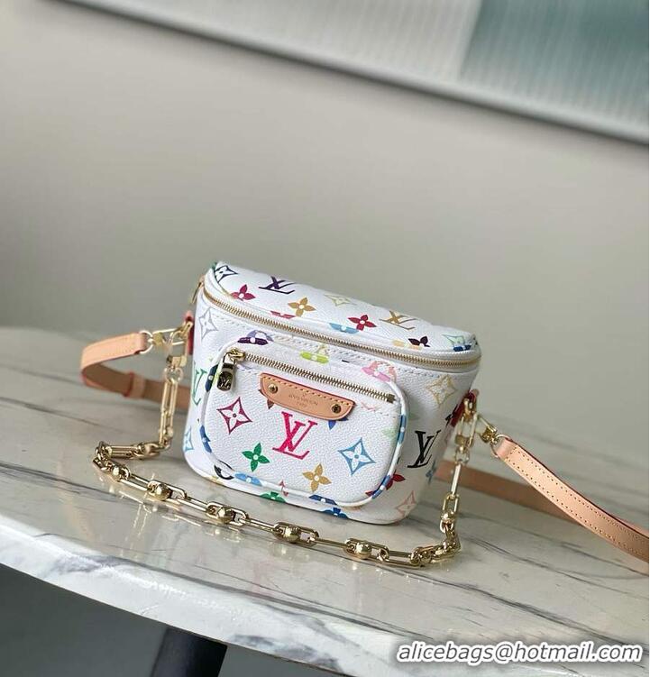 Buy Fashionable Louis Vuitton Monogram Multicolore LV x TM Mini Bumbag M00131