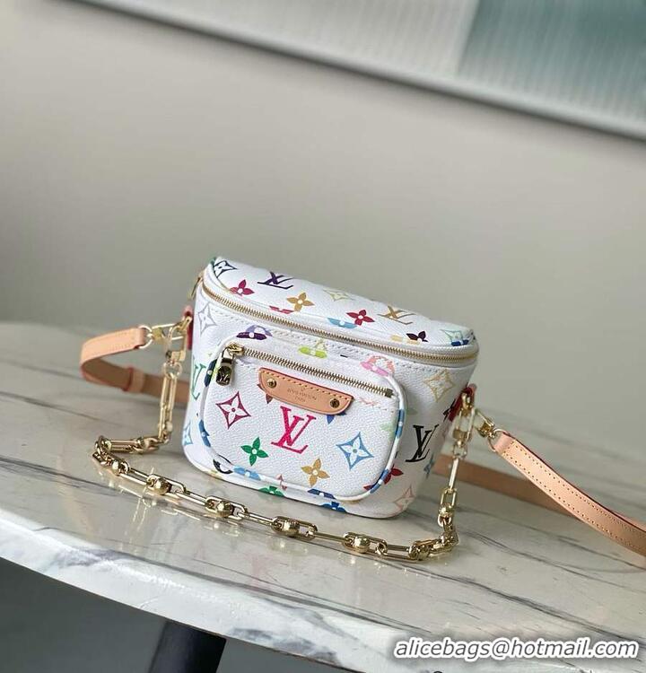 Buy Fashionable Louis Vuitton Monogram Multicolore LV x TM Mini Bumbag M00131