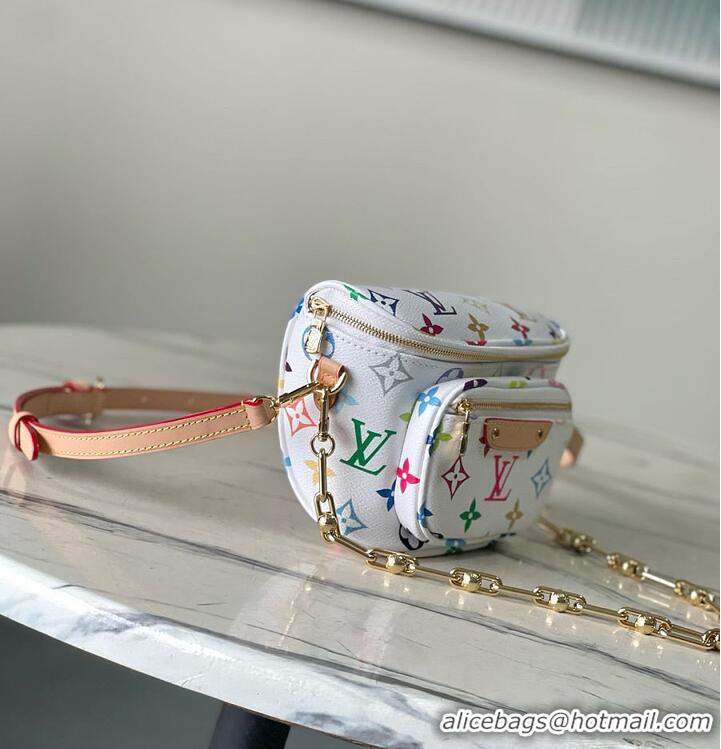 Buy Fashionable Louis Vuitton Monogram Multicolore LV x TM Mini Bumbag M00131