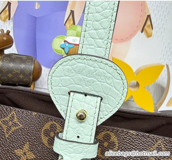 Super Quality Louis Vuitton Monogram/Exotic Crocodile All In BB Bag M28911 Mint