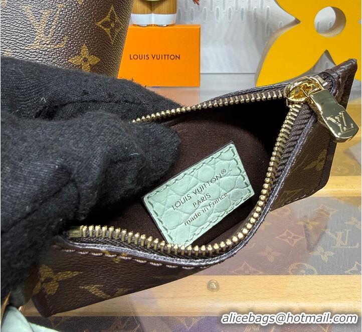 Super Quality Louis Vuitton Monogram/Exotic Crocodile All In BB Bag M28911 Mint
