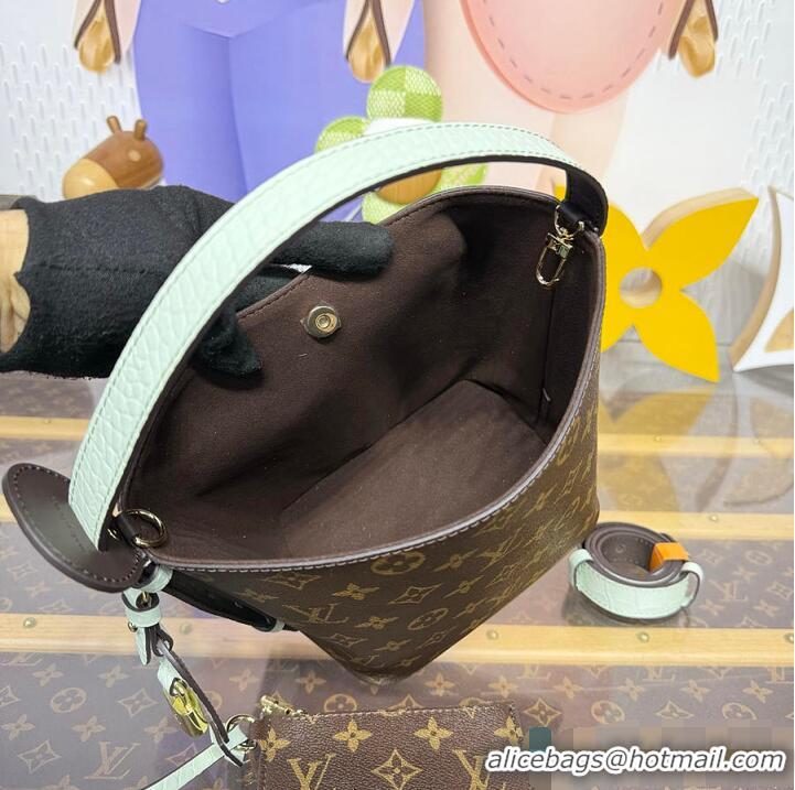Super Quality Louis Vuitton Monogram/Exotic Crocodile All In BB Bag M28911 Mint