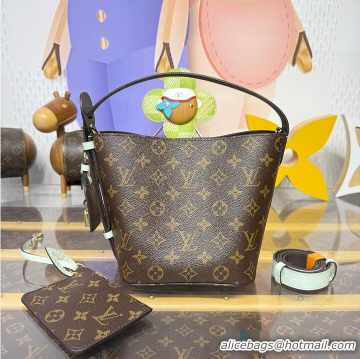 Super Quality Louis Vuitton Monogram/Exotic Crocodile All In BB Bag M28911 Mint