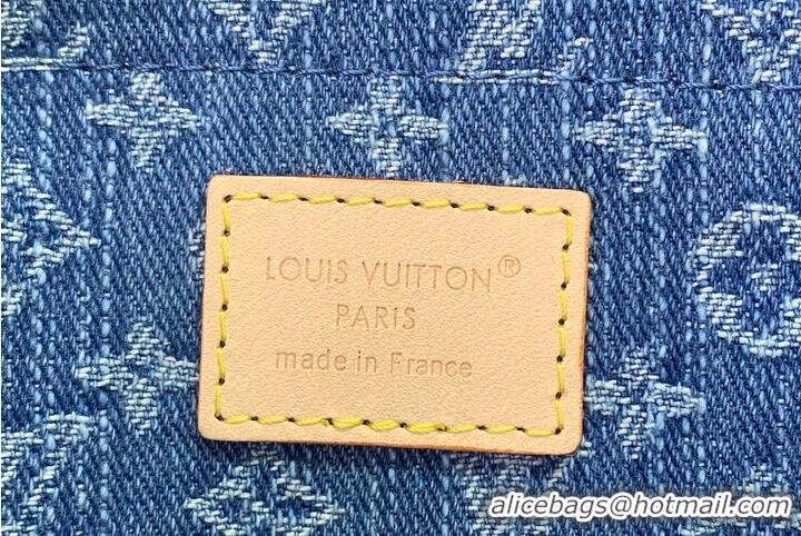 Top Design Louis Vuitton Monogram Denim Speedy Soft 30 M14430 Blue 2026