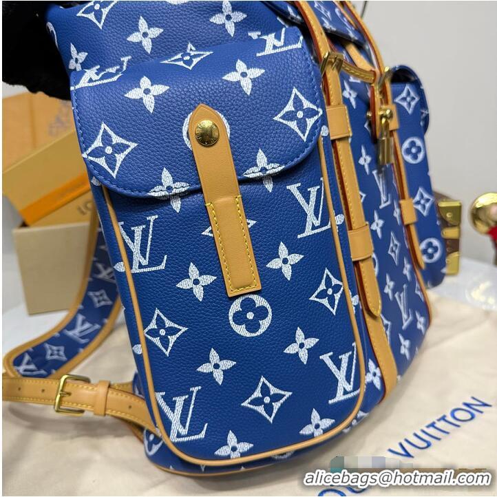 Buy Fashionable Louis Vuitton Christopher P9 MM Backpack M09380 Blue 2026