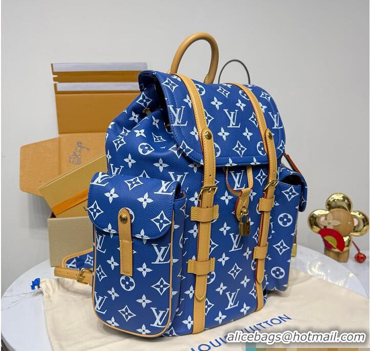 Buy Fashionable Louis Vuitton Christopher P9 MM Backpack M09380 Blue 2026
