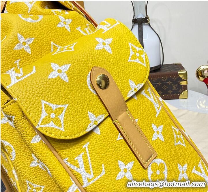 Top Grade Louis Vuitton Christopher P9 MM Backpack M09380 Yellow 2026