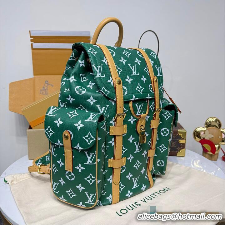 Top Quality Louis Vuitton Christopher P9 MM Backpack M09380 Green 2026