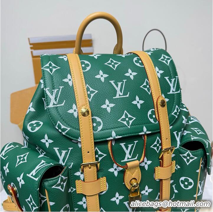 Top Quality Louis Vuitton Christopher P9 MM Backpack M09380 Green 2026