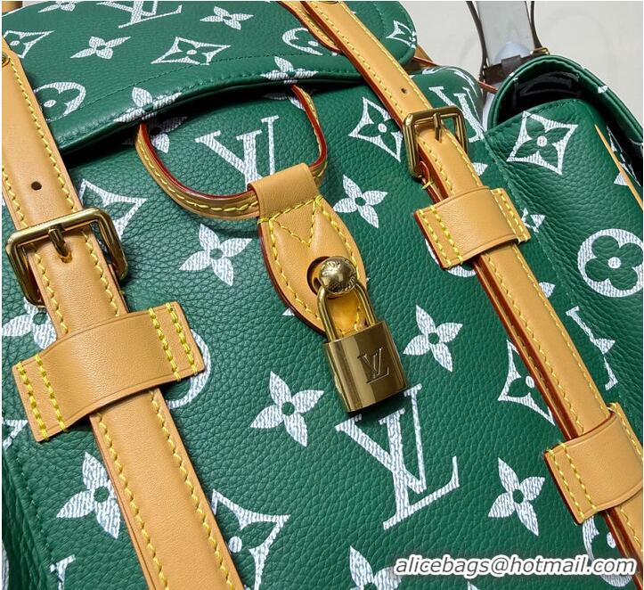 Top Quality Louis Vuitton Christopher P9 MM Backpack M09380 Green 2026