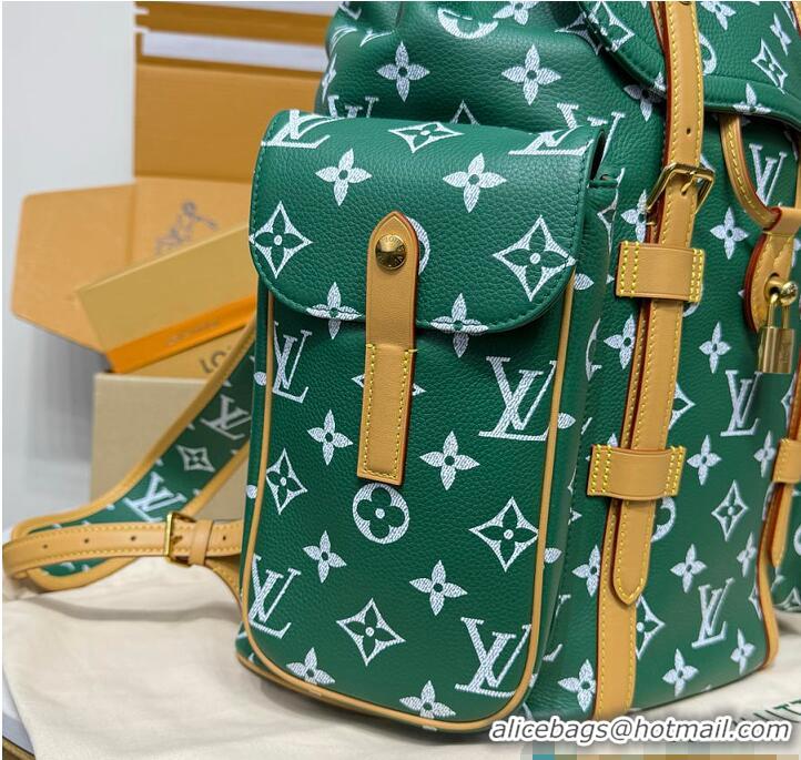 Top Quality Louis Vuitton Christopher P9 MM Backpack M09380 Green 2026