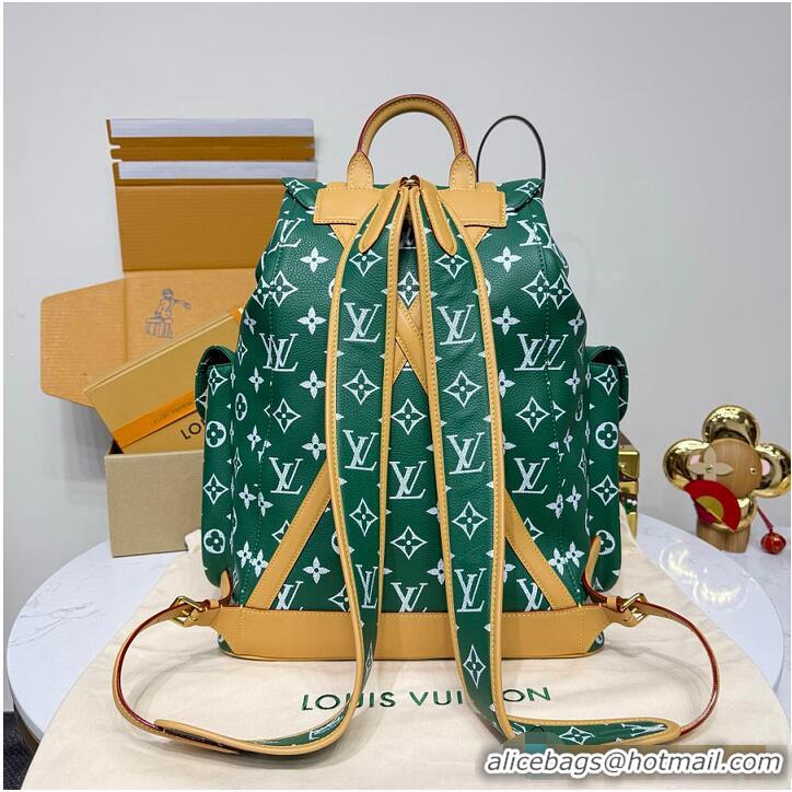 Top Quality Louis Vuitton Christopher P9 MM Backpack M09380 Green 2026