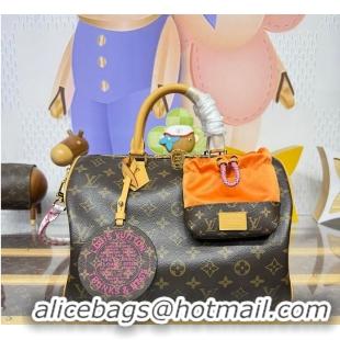 Best Product Louis Vuitton Monogram Canvas The Paris À Vélo Speedy Soft 30 M09382 Orange 2026