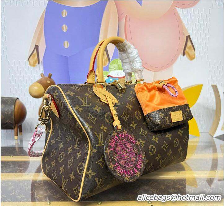 Best Product Louis Vuitton Monogram Canvas The Paris À Vélo Speedy Soft 30 M09382 Orange 2026