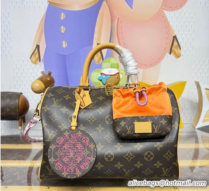 Best Product Louis Vuitton Monogram Canvas The Paris À Vélo Speedy Soft 30 M09382 Orange 2026