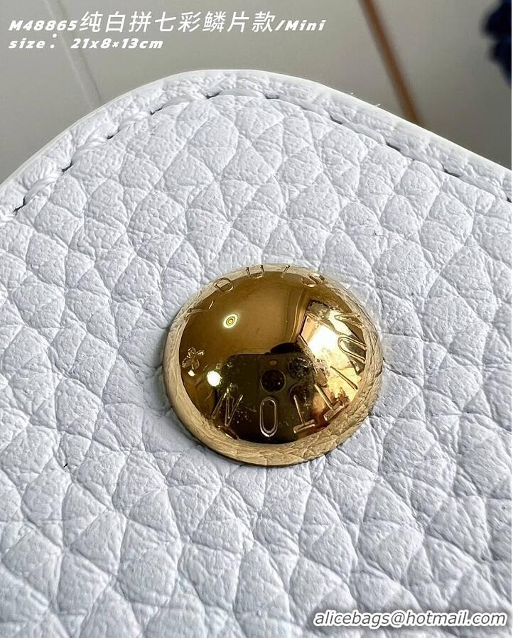 Top Quality Louis Vuitton Confetti Collection Mini Capucines Taurillon Leather M09387