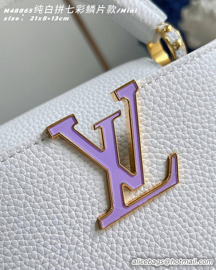 Top Quality Louis Vuitton Confetti Collection Mini Capucines Taurillon Leather M09387
