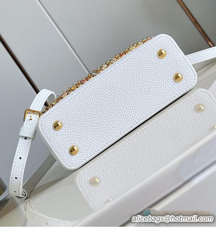 Top Quality Louis Vuitton Confetti Collection Mini Capucines Taurillon Leather M09387