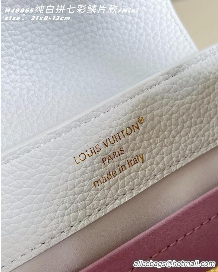 Top Quality Louis Vuitton Confetti Collection Mini Capucines Taurillon Leather M09387