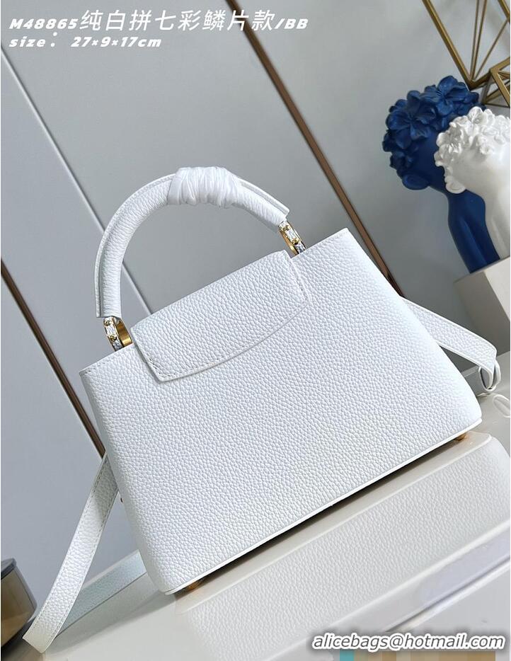 Top Design Louis Vuitton Confetti Collection Capucines BB Taurillon Leather M09388