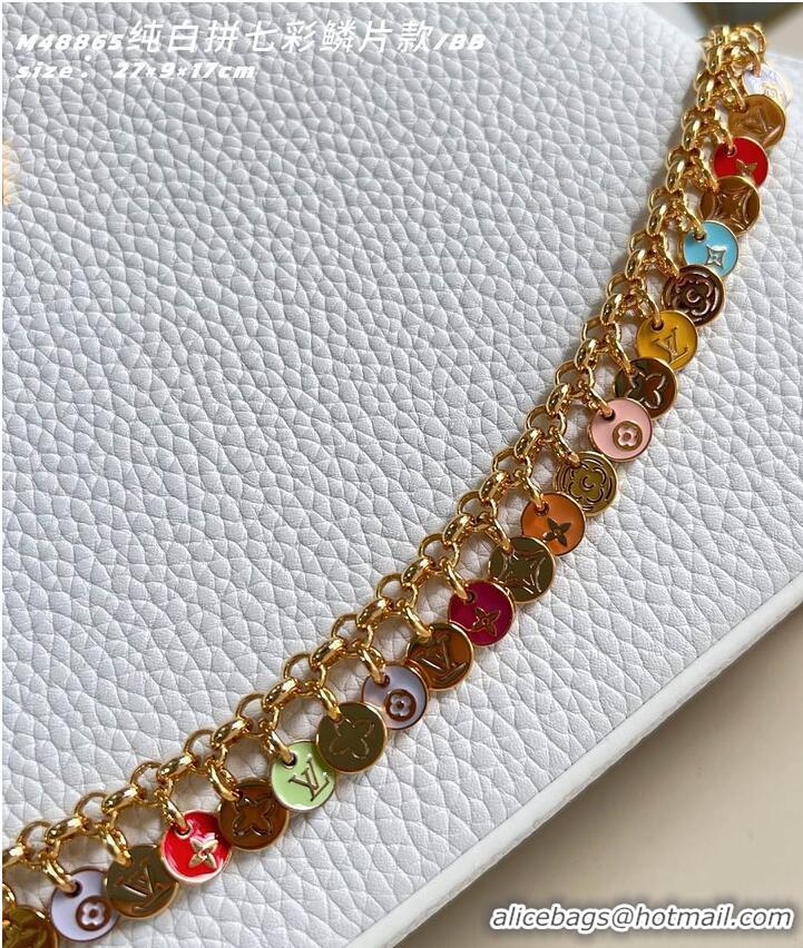 Top Design Louis Vuitton Confetti Collection Capucines BB Taurillon Leather M09388